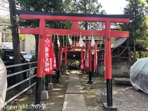 蛇窪神社（上神明天祖神社）で金運アップ！東京で白蛇様がいる神社